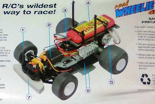 Kyosho Wheelie Action EP Chassis