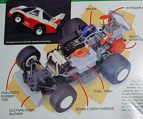 Kyosho Wheelie Action GP Series Chassis