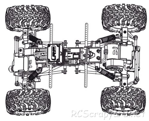 LRP Rock Crawler Chassis