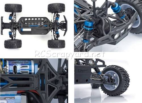 LRP S10 Blast MT Chassis