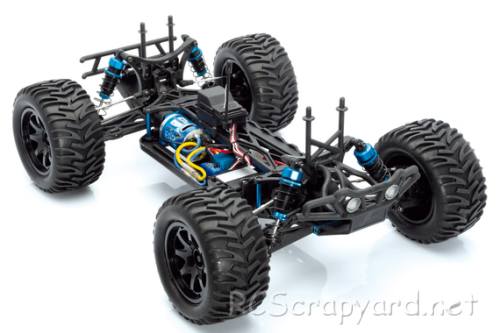 LRP S10 Blast MT2 Chassis