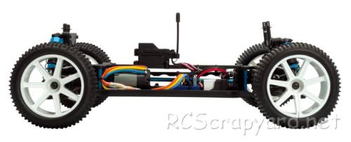 LRP S10 Blast TX2 Chassis