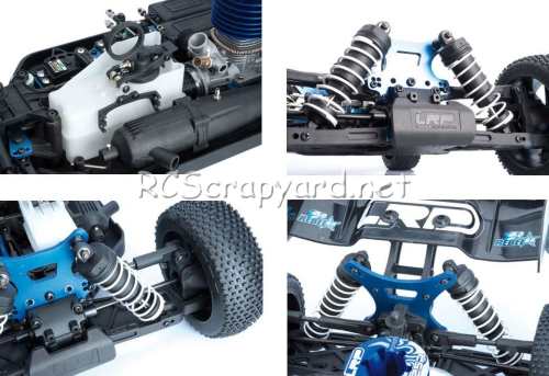 LRP S8 Rebel BX Chassis