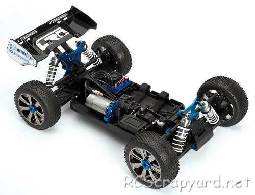 LRP S8 Rebel BXe Chassis
