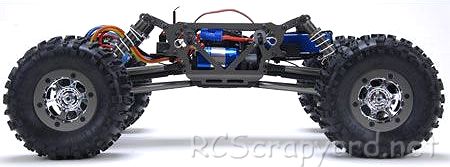 Team Losi Comp Crawler Chassis