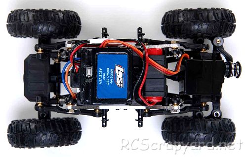 Team Losi Micro Crawler Chassis