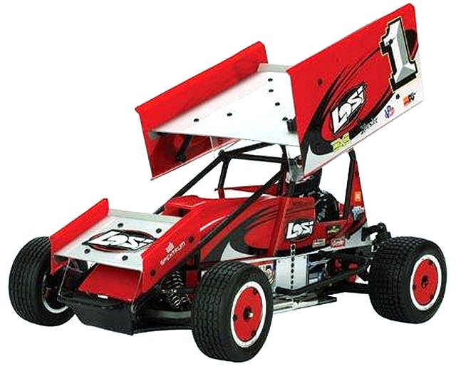 Losi Mini Sprint - 1:18 Elektrisch RC Dirt Track Buggy