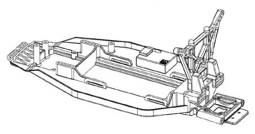  Losi XX-T CR Chassis