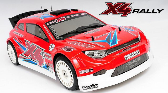 MCD X4 Rally - 1:5 Nitro RC Rally Car