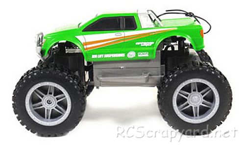 Maisto Rock Crawler Junior Chassis