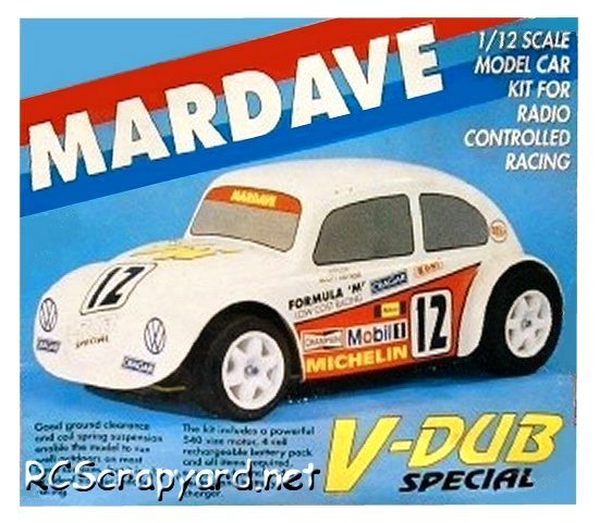 Mardave V-Dub - 1:12 Électrique Radio Contrôlée Model