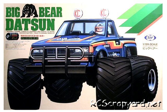 Marui Big Bear Datsun - 1:12 Électrique Monster Truck