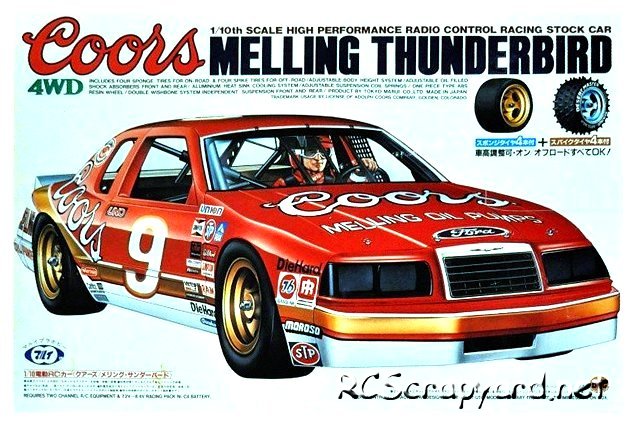 Marui Coors Melling Thunderbird - 1:10 Électrique Voiture de Tourisme