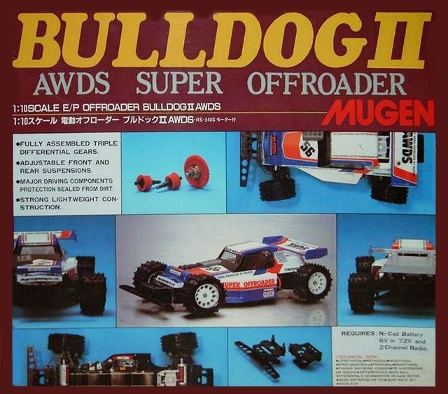 Mugen Bulldog II AWDS - 1:10 Elektro RC Buggy