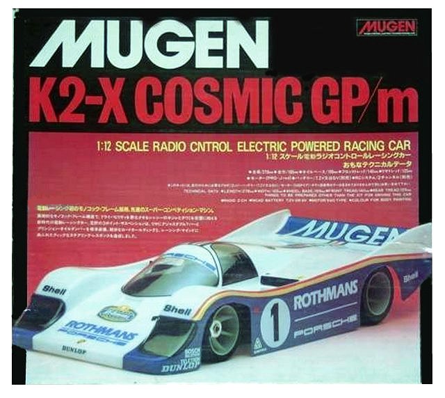 Mugen K2-X Cosmic GP/m - 1:12 Eléctrico RC Racing/Pan Car