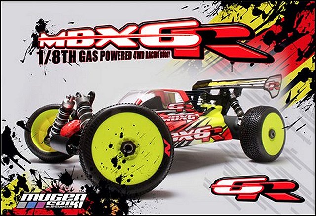 Mugen MBX6R EU - 1:8 Nitro Buggy