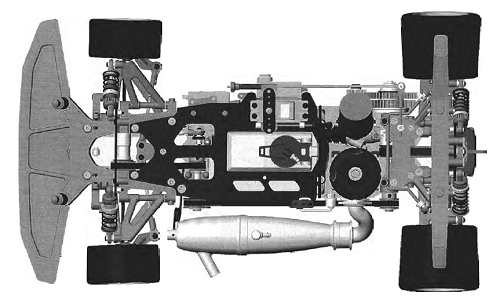 Mugen MRX3 Chassis