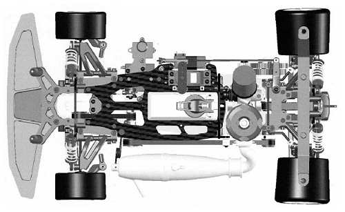 Mugen MRX4R Chasis