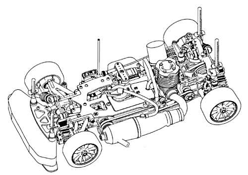 Mugen MTX3 Chassis