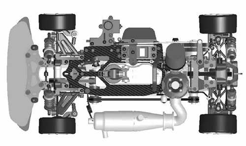 Mugen MTX4 Chasis