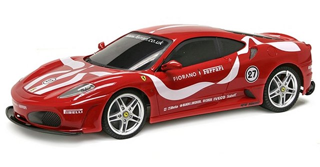 New-Bright Ferrari F-430 - 1:10 Elettrico Auto da Turismo