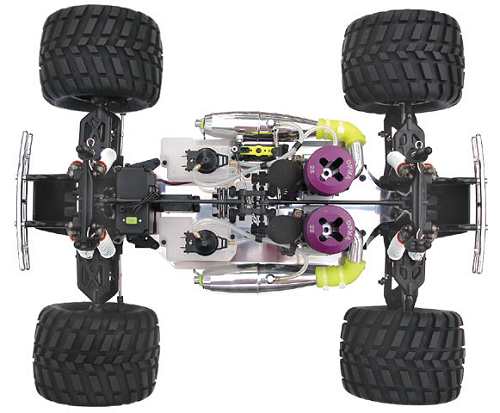 Ofna Titan Twin Monster Truck Chassis