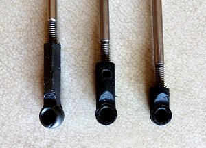 Ball Stud Connectors for Droop Adjustment