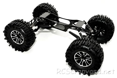 RC4WD Frankenstein - Super Bully Comp Crawler Chassis