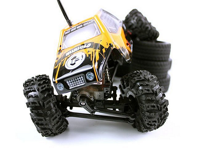 RCTRAX MiniQLO Rock Crawler - 1/24 Scale