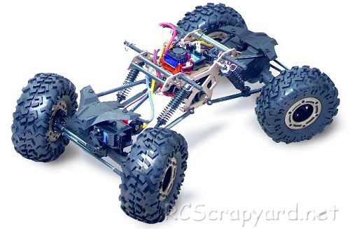 Redcat Racing Rockslide RS10 Chassis