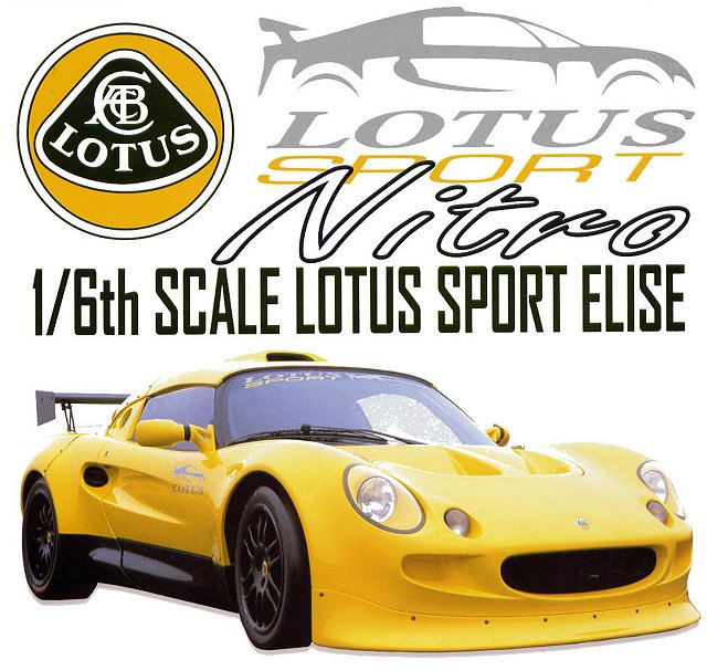 Schumacher Big 6 Lotus - 1:6 Nitro RC Auto da Turismo