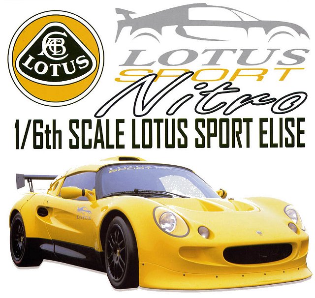 Schumacher Big 6 Lotus - 1:6 Nitro RC Voiture de Tourisme