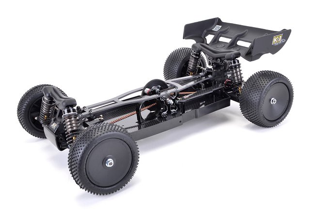 Schumacher Cat K1 Aero Châssis - 1:10 Électrique RC Buggy