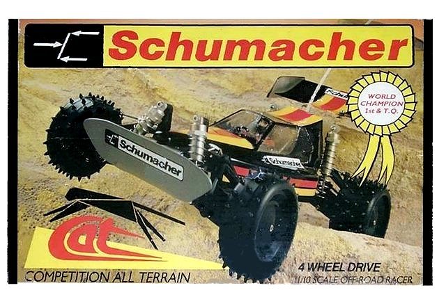 Schumacher Cat XLS - Vintage 1:10 Électrique RC Buggy