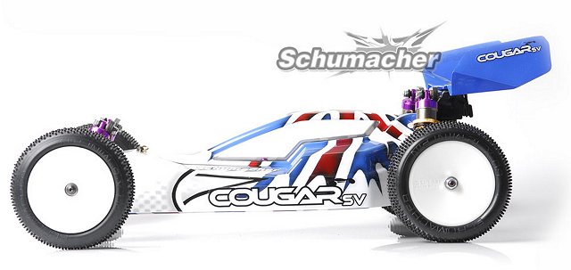 Schumacher Cougar SV Pro CF - 1:10 Elektrisch RC Buggy
