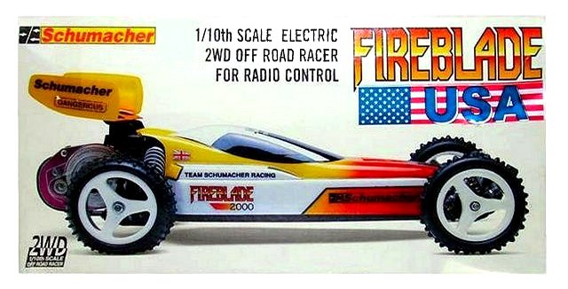 Schumacher Fireblade 2000 USA - 1:10 Elettrico 2RM RC Buggy