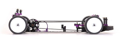 Schumacher Mi4CXL Chasis - Side View