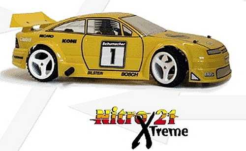 Schumacher Nitro 21 XTreme Opel Calibra - 1:10 Nitro RC Turismos