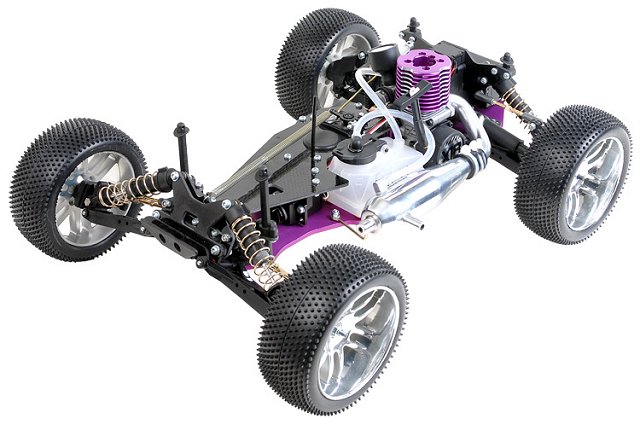 Schumacher Riot Chassis - 1:10 Nitro RC Truck