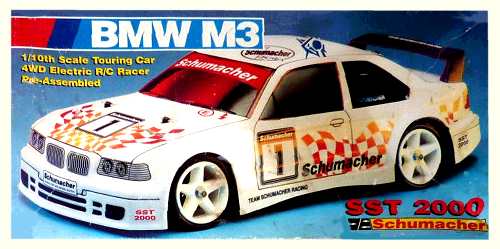 Schumacher SST 2000 BMW M3 - 1:10 Elettrico Radiocontrollato (RC) Auto da Turismo
