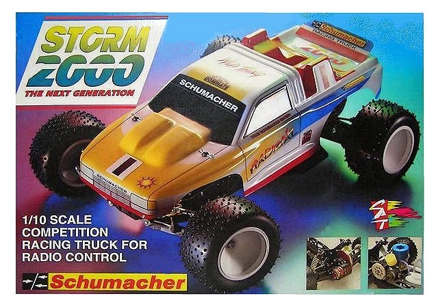 Schumacher Storm Xl Nuevo Claro Vintage Losi Truck 2000 Cuerpo