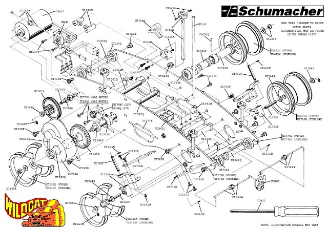 Schumacher Wildcat Touring Chasis