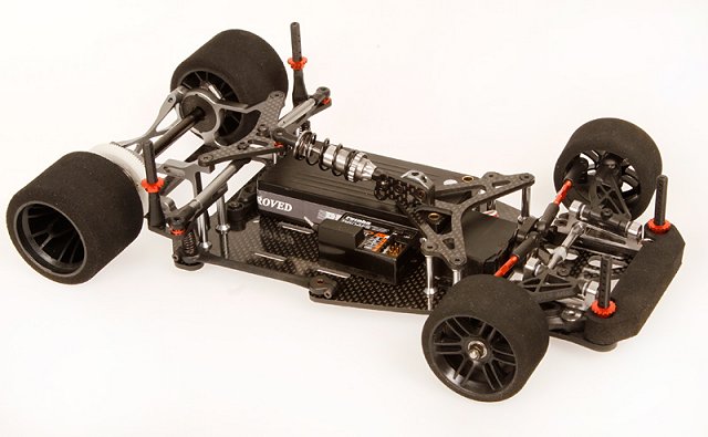 Serpent S120 Link Tube Chassis - 1:12 Electric Pan Car