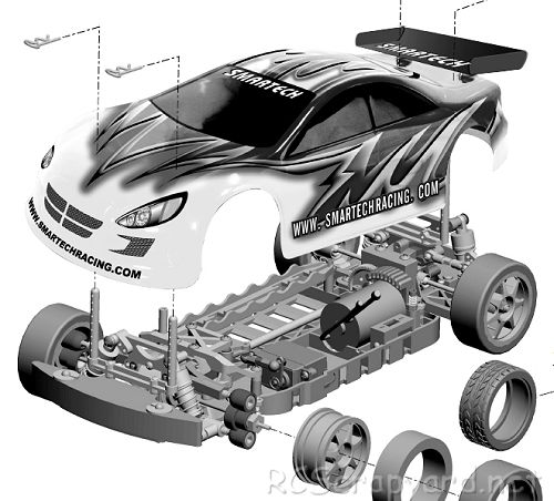 Smartech Mega-Drift Chassis