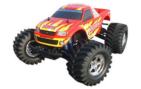 terra crusher nitro rc truck