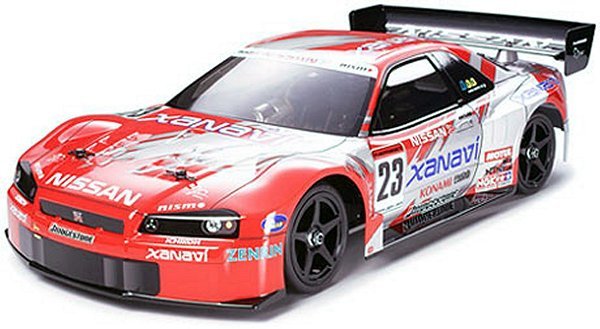 Tamiya Xanavi Nismo GT-R (R34) - 43513 - 1:10 Nitro On Road