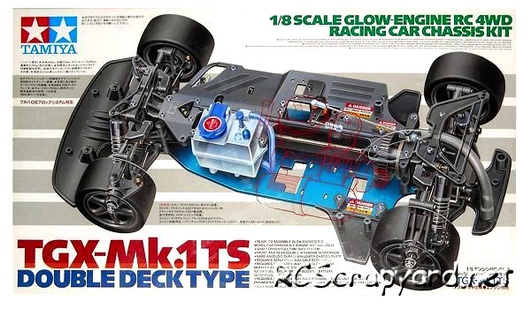 Tamiya TGX Mk1-TS Double Deck - 44010 - 1:8 Nitro On Road