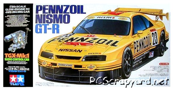 Tamiya Pennzoil Nismo GT-R - 44011 - 1:8 Nitro On Road
