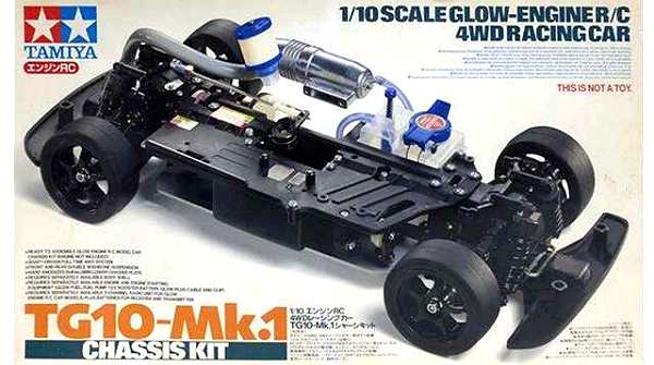 Tamiya TG10 Mk1 Châssis - 44014 - 1:10 Nitro On Road