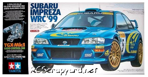 Tamiya Subaru Impreza WRC'99 - 44019 - 1:8 Nitro On Road